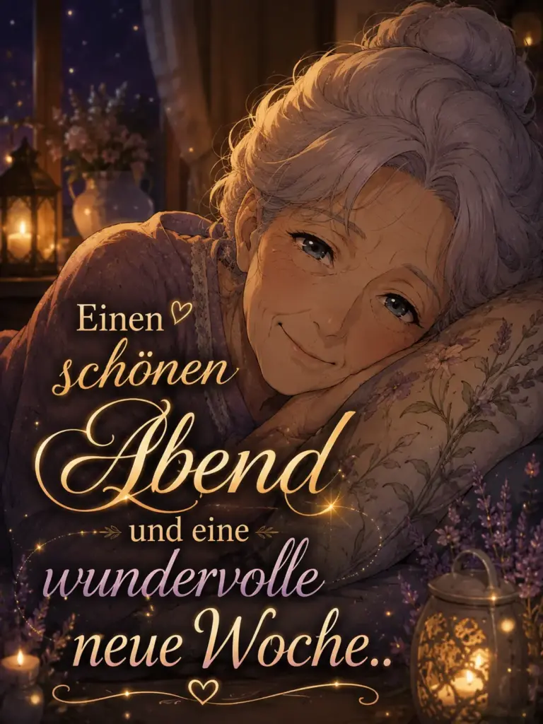 Einen schönen Abend und eine wundervolle neue Woche Bilder