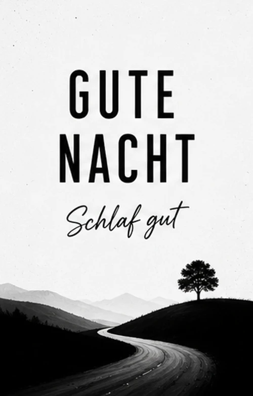 Bilder Gute Nacht Schlaf Gut an der Straße