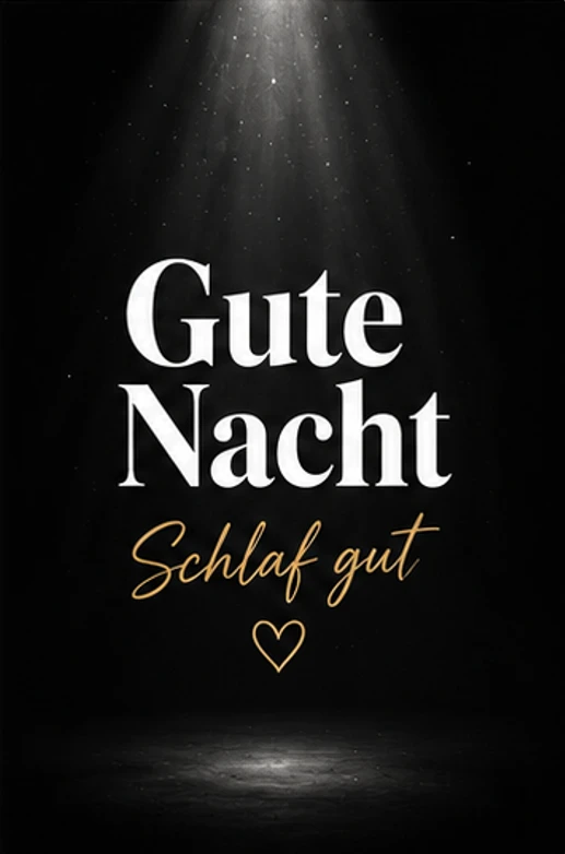 Bilder Gute Nacht Schlaf Gut im Lichtschein