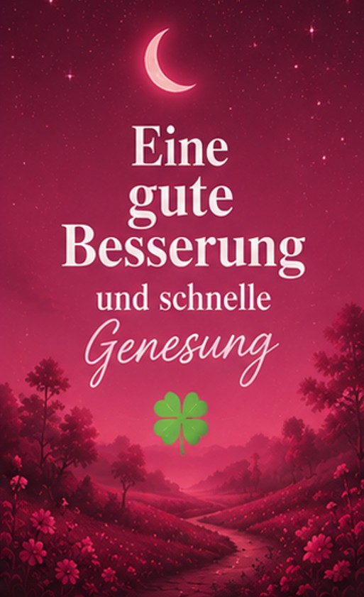Eine gute Besserung und schnelle Genesung Bilder
