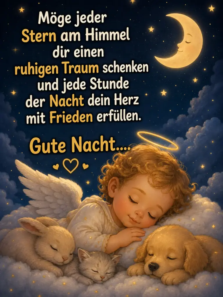 Erholsamen Schlaf Gute Nacht