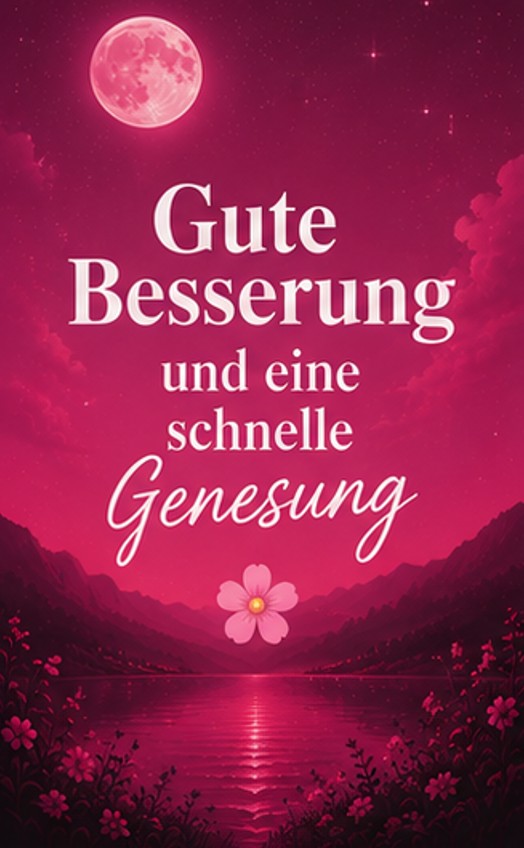 Gute Besserung und eine schnelle Genesung Bilder