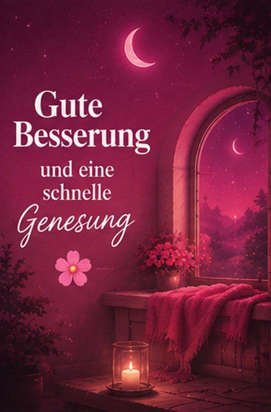 Gute Besserung und eine schnelle Genesung Vorlagen Kostenlos