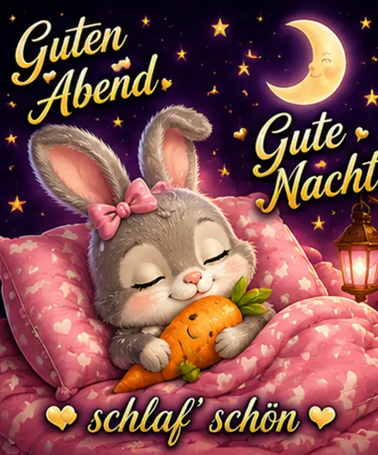 Gute Nacht Guten Abend