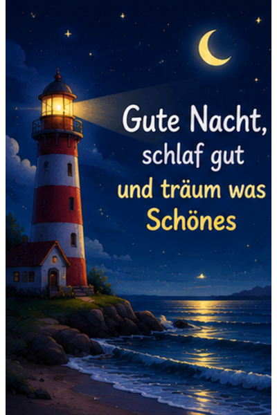 Gute Nacht schlaf gut und träum...