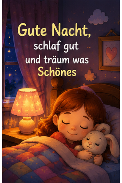 Gute Nacht Schlaf Gut Und Traeum Was Schoenes Maedchen