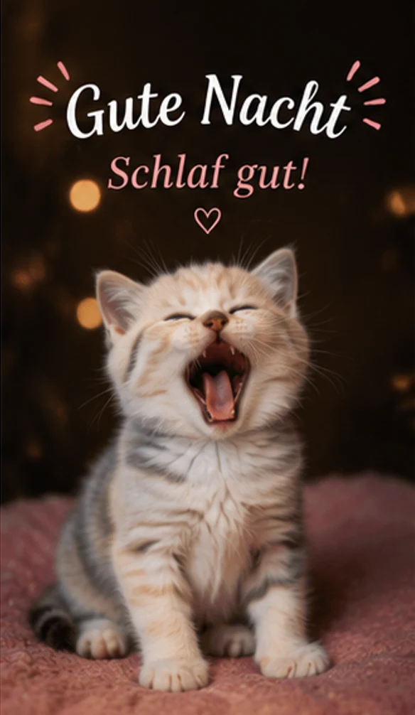 Gute Nacht Schlaf gut Vorlagen Kostenlos
