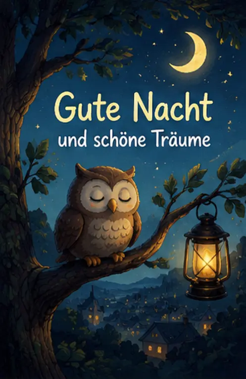 Gute Nacht Und Schoene Traeume Bilder Kostenlos Eule
