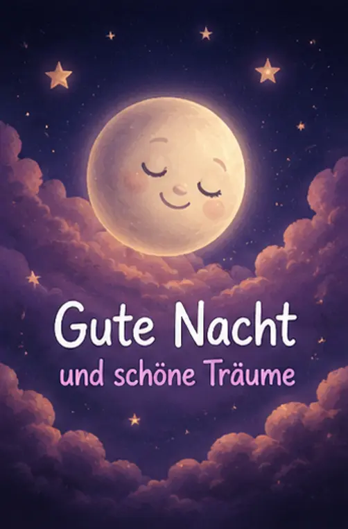 Gute Nacht Und Schoene Traeume Bilder Kostenlos Mond