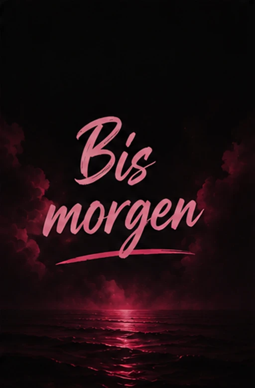 Schlaf Gute Nacht Bilder für WhatsApp kostenlos mit Pinselschrift