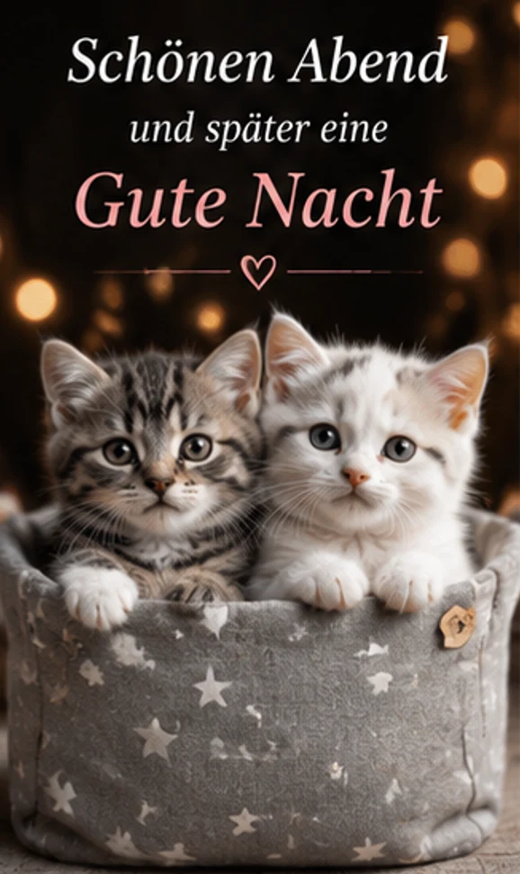 Gute Nacht Katze