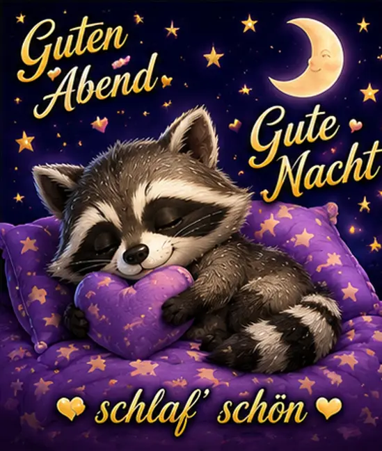 gute nacht guten abend grüße