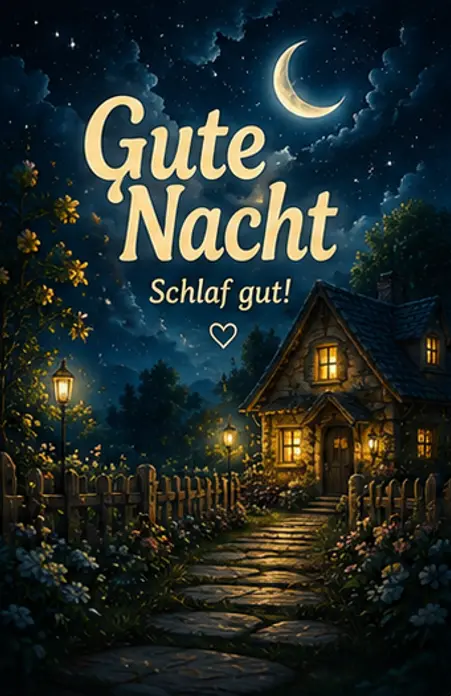 herzliche gute nacht grüße bilder