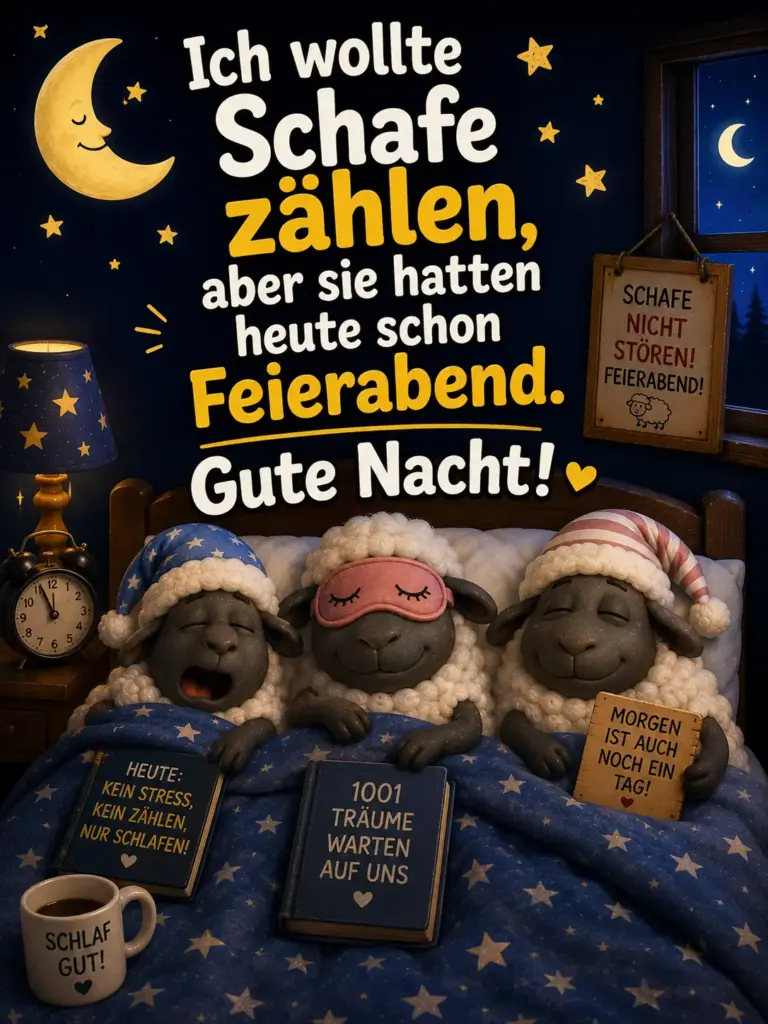 ute Nacht Bilder lustig – Träume übernehmen die Nachtschicht