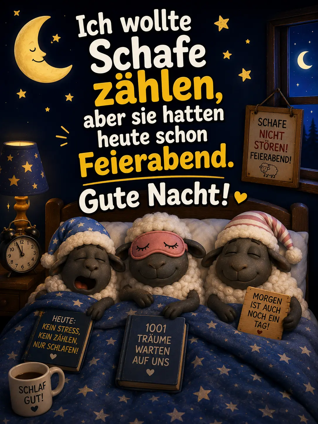ute Nacht Bilder lustig – Träume übernehmen die Nachtschicht
