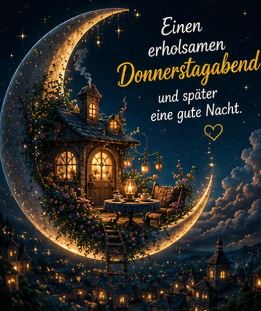 Gute Nacht Donnerstag Bilder