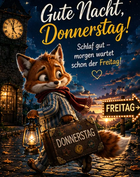 Gute Nacht Donnerstag Bilder gratis