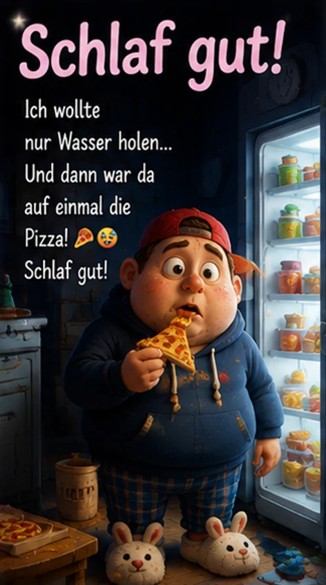 Gute Nacht Gedicht Lustig