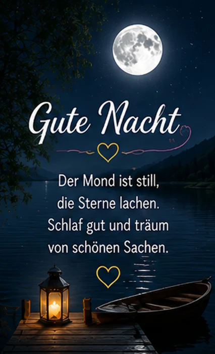 Gute Nacht Kurz Gedicht am See