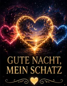 Gute Nacht, mein Schatz: Romantische Bilder & Wünsche