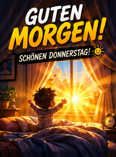 Guten Morgen Donnerstag für WhatsApp gratis