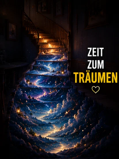 Zeit zum Träumen magische Treppe Bild