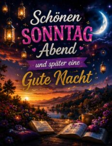 Schönen Sonntag Abend und später eine Gute Nacht